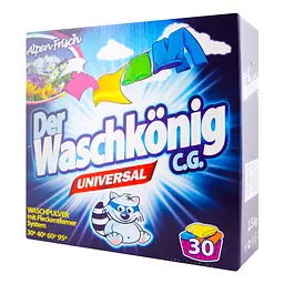 Порошок для прання Der Waschkonig Universal 2.5 кг (040-3602) - мініатюра 6
