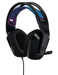 Навушники Logitech дротова ігрова гарнітура G335 Wired Gaming (981-000978) чорна - мініатюра 2
