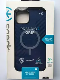 Чохол протиударний Speck Presidio2 Grip MagSafe 150117-9974 для iPhone 14 Plus/15 Plus (6.7") Coastal Blue - мініатюра 5