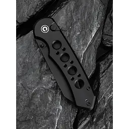 Ніж складаний туристичний Civivi Pragma Prime, (8.9 см) 14C28N / Aluminum чорний - мініатюра 13