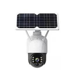 Камера відеоспостереження вулична XPRO 4G Solar Camera ICSEE 3MP FHD містить шість батарей 18650 12 із сонячною панеллю чорна (MER-15336_5214) - мініатюра 2
