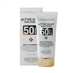 Сонцезахисний крем Medi-Peel Active Silky Sun Cream SPF50+/PA+++, 50 ml