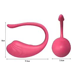 Віброяйце B - Series Cute Little Tadpole Egg 9.5 см (фіолетовий) - мініатюра 22
