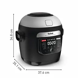 Мультиварка-мультипіч Tefal Multicook Actifry чорний 1334 Вт (MY741CF1) - мініатюра 6