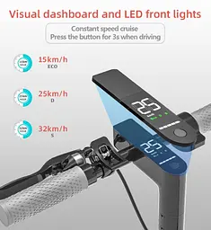 Електросамокат E-Fox ES850 8.5" 350 W 10.4 Ah 30km 32km/h - мініатюра 2