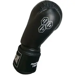 Рукавиці боксерські Power Play PP 3088, Black - 12 унцій - мініатюра 4