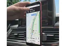 Автомобільний тримач XiaomiCOOWOO Gravity induction car phone holder T100 Silver - мініатюра 4