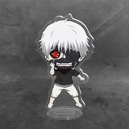 Акрилова колекційна фігурка Чібі Chibi Аніме: Токійський гуль (Кен Канекі) (2) 10 см - мініатюра 2
