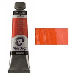Фарба олійна VAN GOGH (312) AZO Червоний світлий 40 мл Royal Talens [CD]