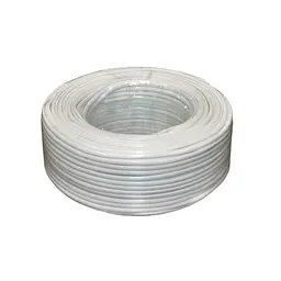 Кабель телевізійний Ritar 0,90 мм.CCS, 32x0.12m CCA экран, 75 Ом, FPE, д. 6,8мм PVC, б (RT-W100-RG6U-32W 8CCS)