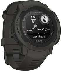 Смарт-годинник Garmin Instinct Crossover Solar Graphite (010-02730-11/01) - мініатюра 3