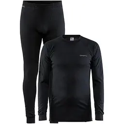 Комплект термобілизни Craft Core Dry Baselayer Set Man Black XXL (1068-1909707 XXL 999000)