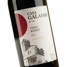Вино Casa Galasso Vino Rosso червоне сухе 0.75 л - мініатюра 5
