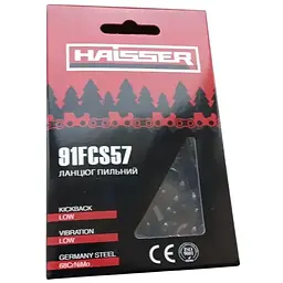 Ланцюг для бензопили Haisser 91FCS57 57 ланок паз 1.3 мм 0.50" крок 3/8" (84692) - мініатюра 4