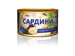 Сардини МОРЯ И ОКЕАНЫ 240г НДО, №5