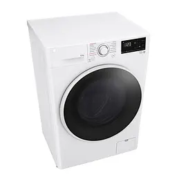 Пральна машина LG фронтальна, 8,5 кг, 1200, A+++, 48см, дисплей, пара, інвертор, білий (F2V3GS7WW) - мініатюра 7