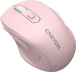 Мышь Canyon OnClick 20 Ergonomic Silent Wireless Pink (CNE-CMSW20P) - миниатюра 2