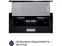 Витяжка Minola HTL 5214 BL 700 LED - мініатюра 4