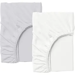 Набір простирадл на резинці Cosas набір Grey/White 60х120х12 см (SetSheet_Grey_White_120x60)
