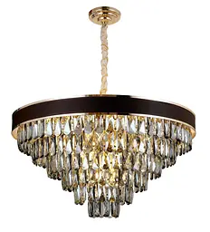 Сучасна кришталева люстра для великої кімнати залу Levistella 7618802-16 (750)