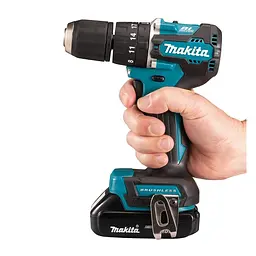 Шурупокрут-дриль з ударним режимом акумуляторний Makita DHP487Z (40 Нм, 1.5-13 мм, BL, LXT, без акумуляторів та зарядного пристрою) - мініатюра 3