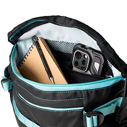 Сумка Born TechTrail bag чорно-м'ятна - мініатюра 4