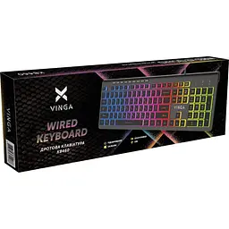 Клавіатура Vinga KB-460 Black [128776] - мініатюра 8