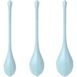 Набір йоні бусин Satisfyer Yoni Power 2 Блакитний - мініатюра 3