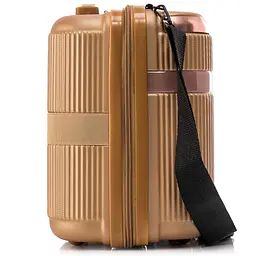 Бьюті-кейс Semi Line 16L Gold (T5667-1), Золотий - мініатюра 4