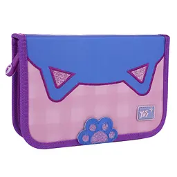 Шкільний пенал твердий одинарний з клапаном Yes Lovely Kitty HP-03