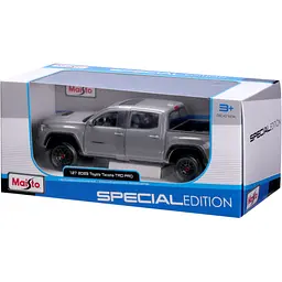 Ігрова автомодель Maisto 2023 Toyota Tacoma TRD TRO 1:24 (32910 grey) - мініатюра 6