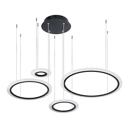 Підвісна Люстра Brille модерн BR-925S/4 LED 120W*2 BK
