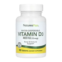 Вітамін D3 Nature's Plus 400 IU - 90 таблеток
