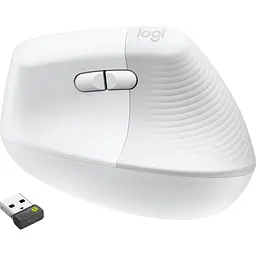 Миша Logitech Lift Vertical Ergonomic for Business Off-White (910-006496) [97826] - мініатюра 2