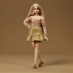 Колекційний набір Barbie You Create Barbie Basics Блондинка (JJX37) - мініатюра 3