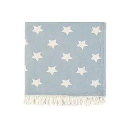 Рушник Lotus Home Pestemal - Star 90x160 teal блакитний - мініатюра 2