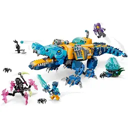 Конструктор LEGO DREAMZzz Підводний човен-крокодил 1107 деталей (71512) - мініатюра 3