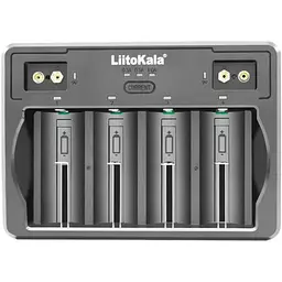 Зарядное устройство LiitoKala на 4+2 каналов для AA, AAA, C, D, 18650, 26650, 32700 Li-ion, Ni (Lii-D4)