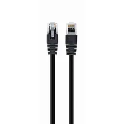 Патч-корд 10 м, UTP, чорний, Cablexpert, Cat.5e, CCA, PVC (PP12-10M/BK)
