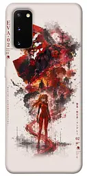 TPU чехол Demsky Red eclipse для Samsung Galaxy S20