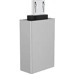 Перехідник Borofone BV2 adapter USB-A to Micro-USB/converter/OTG support/USB 3.0 - мініатюра 2