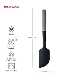 Лопатка для тіста KitchenAid Coreline сіра (KAS031OHCGG) - мініатюра 5
