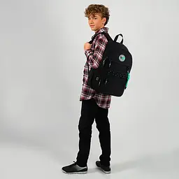 Рюкзак GoPack Teens 121L-4 Чорний (GO26-121L-4) - мініатюра 19
