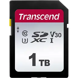 Карта пам'яті Transcend 1TB SDXC UHS-I U3 300S TS1TSDC300S (TS1TSDC300S)
