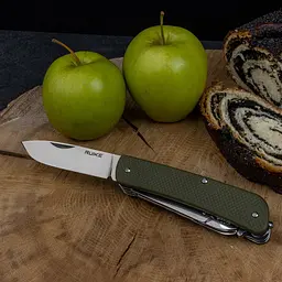 Багатофункціональний ніж Ruike Criterion L41, (8.5 см) 12C27 / G10 зелений, 22 інстр. - мініатюра 5