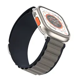 Ремінець для Apple Watch 42 (Series 11-10)/41/40/38, синій, Alpine Loop Alpina Band, тканинний поліестеровий ремінець для смарт-годин, дихаючий, для активного відпочинку та спорту, ArmorStandart (ARM81040) - мініатюра 3