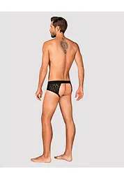 Чоловічі труси Obsessive Azmeron Jockstrap S/M чорний - мініатюра 6