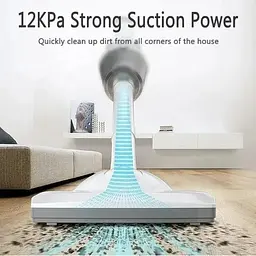 Ручний пилосос Grikey Home Cleaner 3 бездротовий 2 в 1 для дому з підсвічуванням 170W Білий (GK489) - мініатюра 5