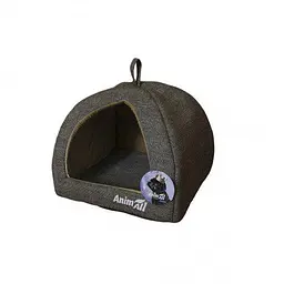 Будиночок AnimAll Darling M для собак сірий 41×41×32 см