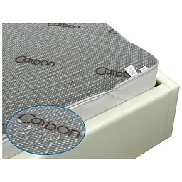 Наматрацник Руно Водонепроникний на гумці Carbon 80х200 см (817Carbon)